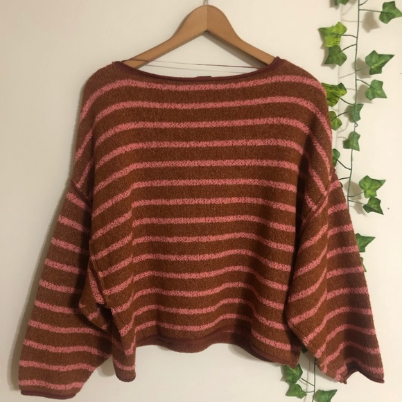 Free People Bardot Drop Shoulder Sweater - Picture 5 of 8